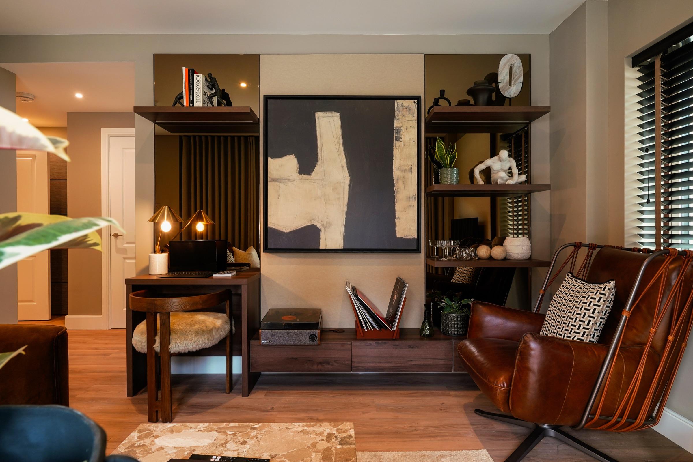 Show home living room